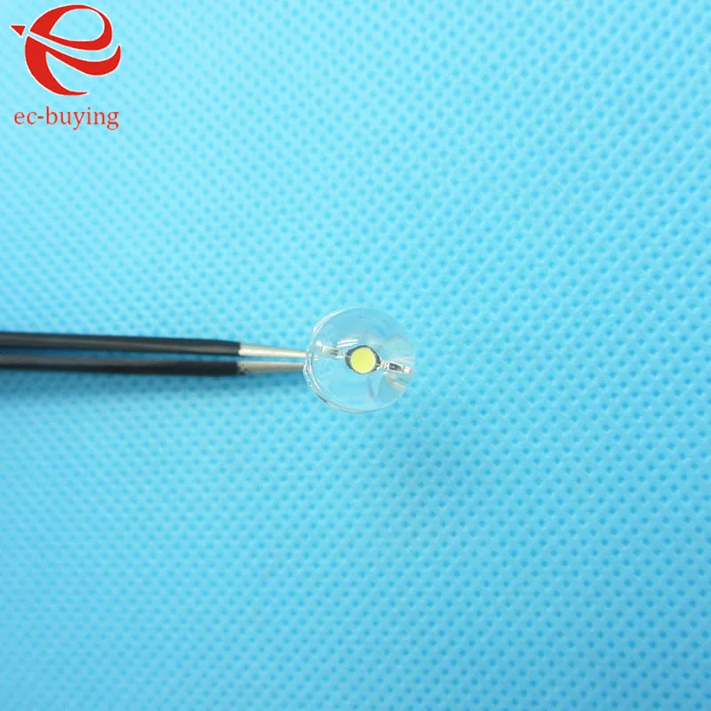 8 мм теплая белая соломенная шляпа светодиод светоизлучающий диод ультра яркая