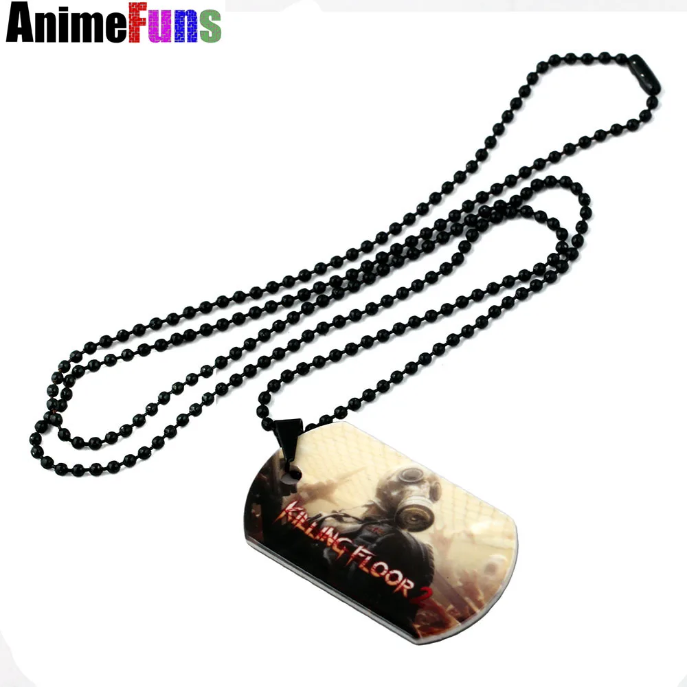 Игра убить пол 2 ожерелье для мужчин письмо из круглых бусин игра Металл Мужская