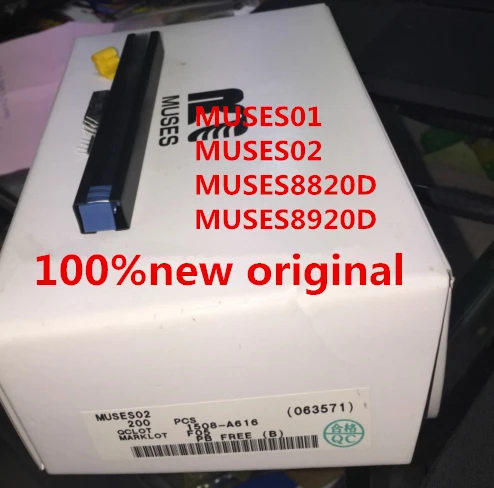 MUSES01 MUSES02 100% Новый оригинальный MUSES8820D MUSES8920D высококачественный звук вход J FET