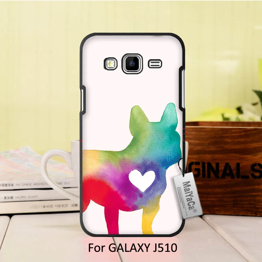 Топ детальный популярный черный чехол для телефона GALAXY J5 2016 Матрешка красный |