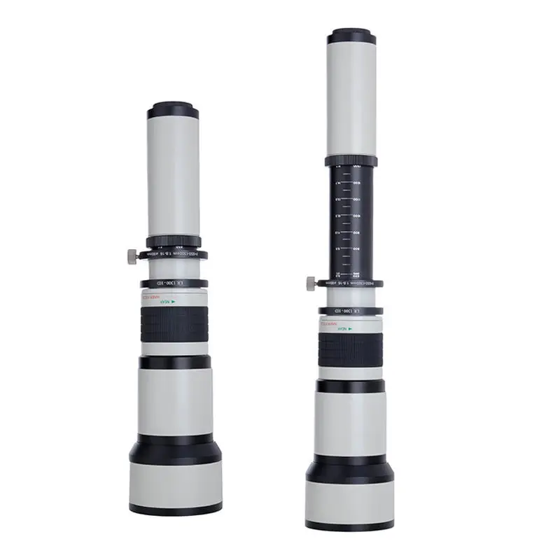 JINTU 650 1300 мм f/8 16 Супер телефото зум объектив + сумка для переноски Micro M4/3 Panasonic GH3 GH4