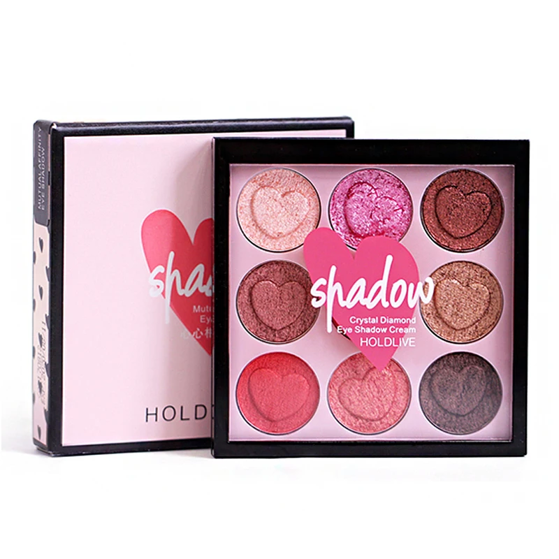 Провести жить палитры теней 9 Цвета блеск матовый для век Long Lasting палитра