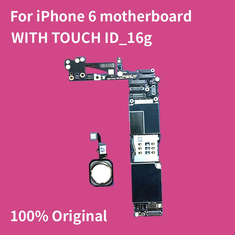 Материнская плата для iPhone 6 материнская с сенсорным ID 16G ROM оригинальная