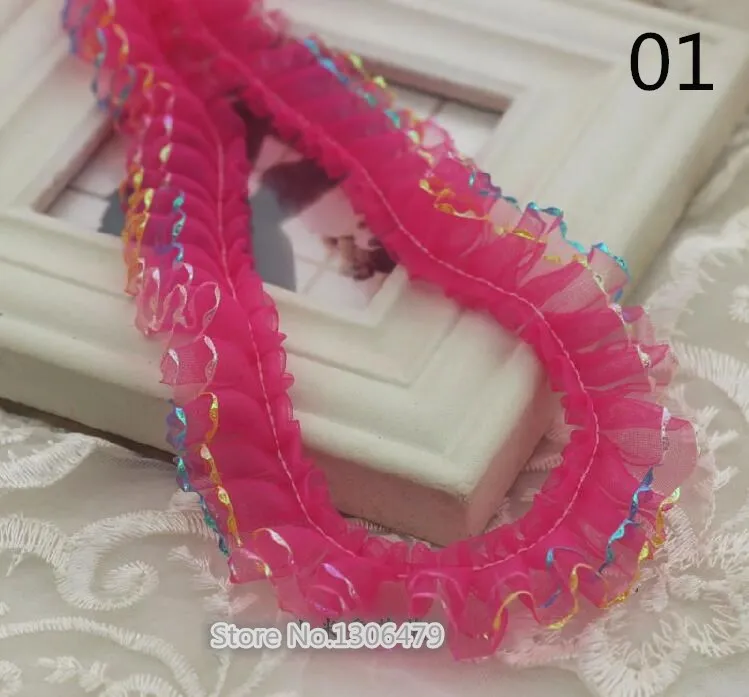 10 м DIY плиссированная кружевная отделка для штор покрывала наволочки Одежда