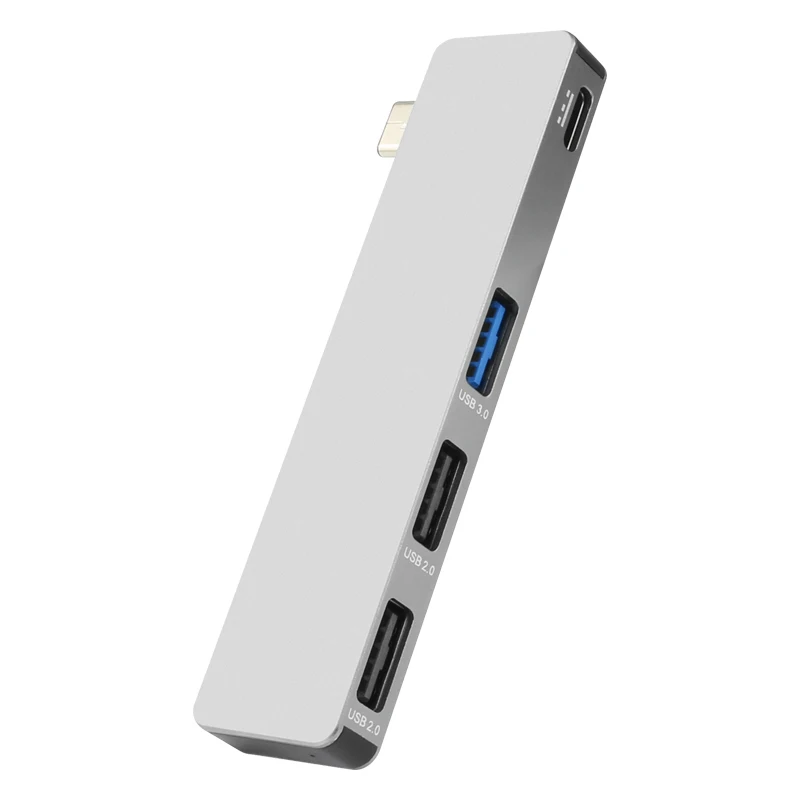 Acasis USB 3 1 Type C концентратор 4-портовый 0 2 адаптер алюминиевый корпус Type-C для Macbook