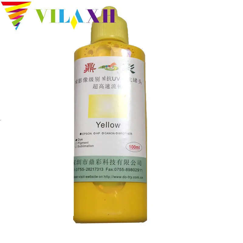 Vilaxh 9 цветов 100 мл/флакон универсальные пигментные чернила для Epson Sure Color P600 P800 Stylus