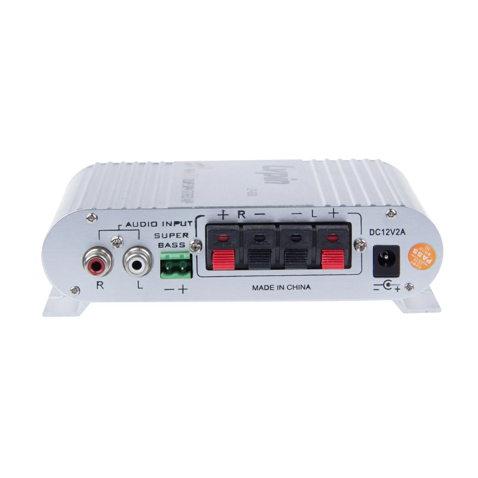 Onever автомобильный усилитель 12V Мини Hi-Fi 2,1 автомобильный усилитель MP3 MP4 стерео аудио плеер Авто звуковой усилитель сабвуфер