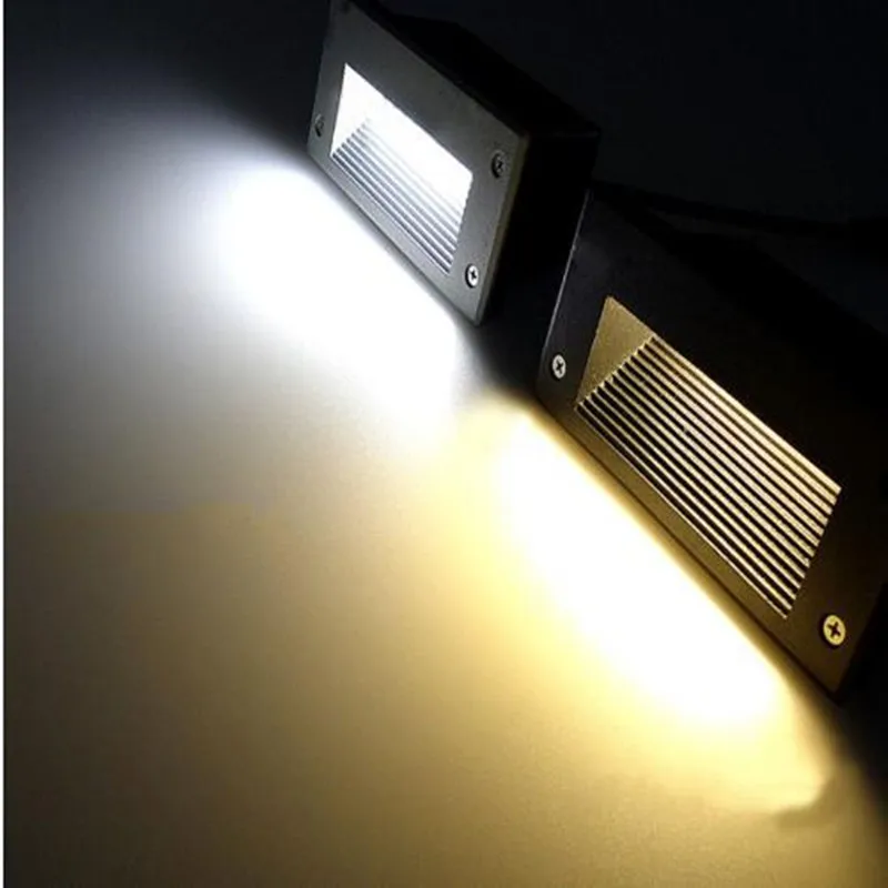 IP65 Underground light 12 LED 15 Stair Light Step Recessed buried lamp indoor outdoor Staircase lights 85-265V | Лампы и освещение