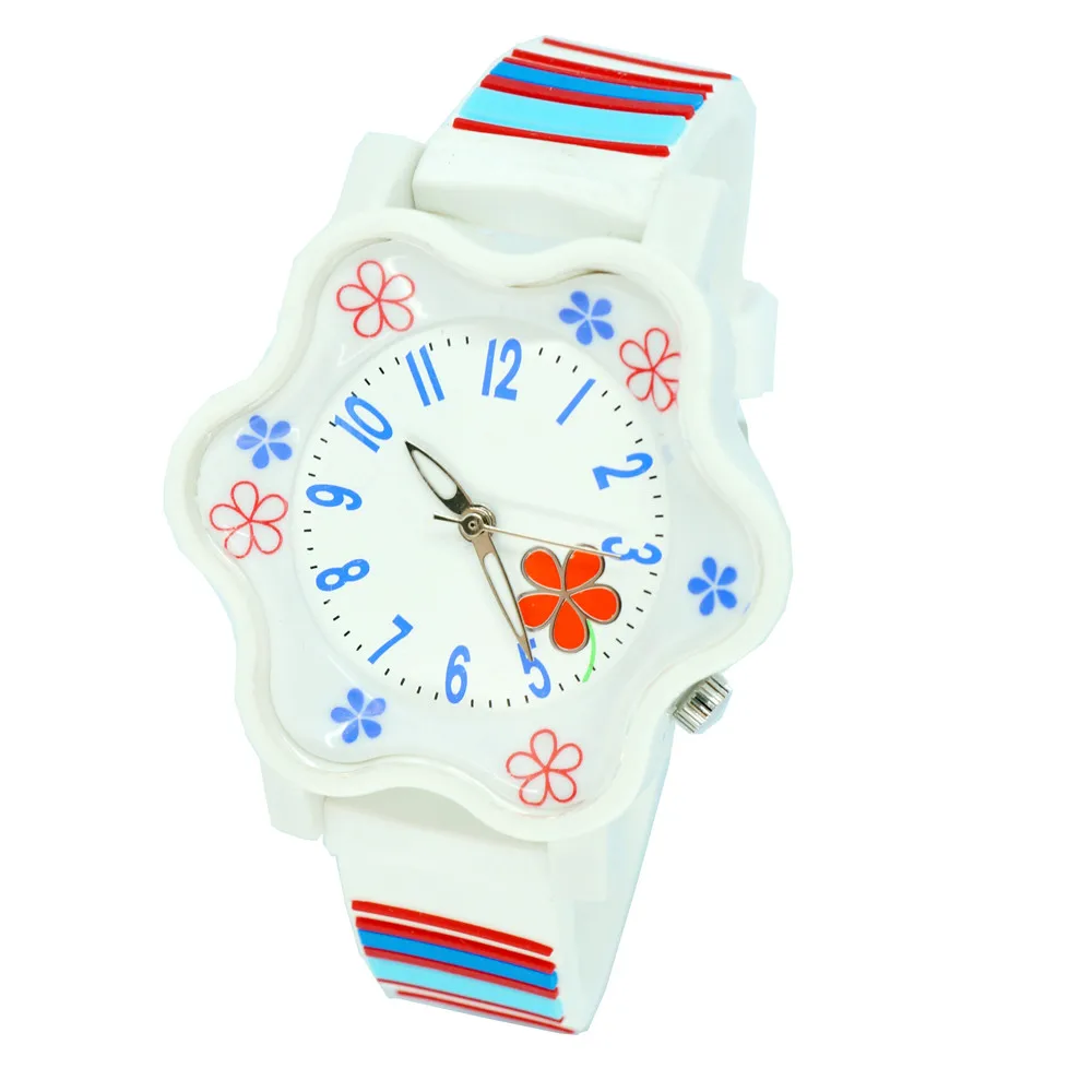 Новинка стильные женские водонепроницаемые часы с цветочным дизайном | Наручные