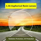 Асферические линзы для коррекции близорукости, очки с защитой от УФ-лучей, 1,56, 2 шт., CR-39