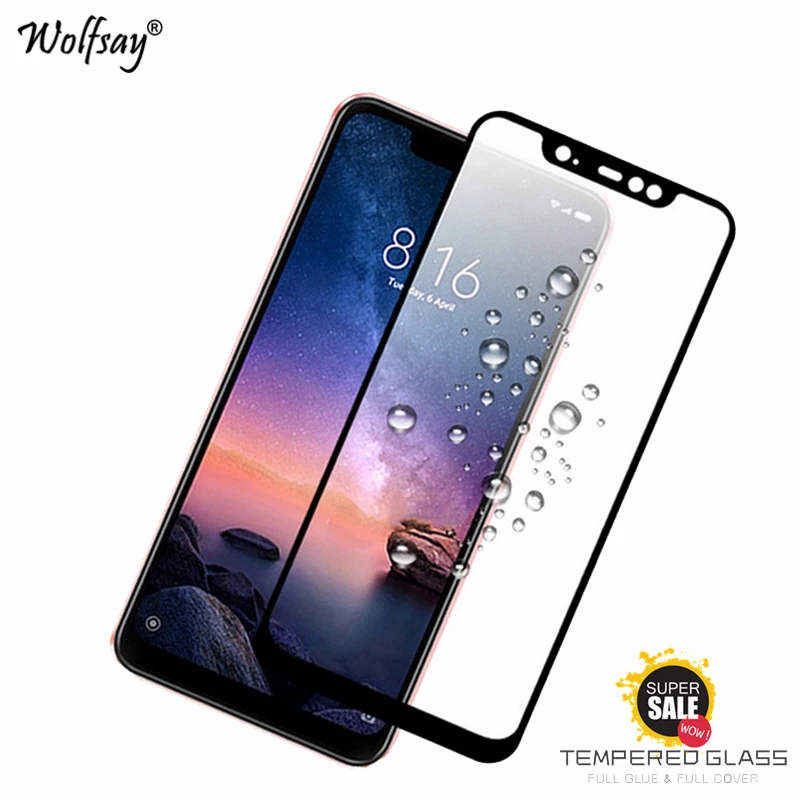 Защитное стекло закаленное для Xiaomi Redmi Note 6 Pro 2 шт.|Защитные стёкла и плёнки