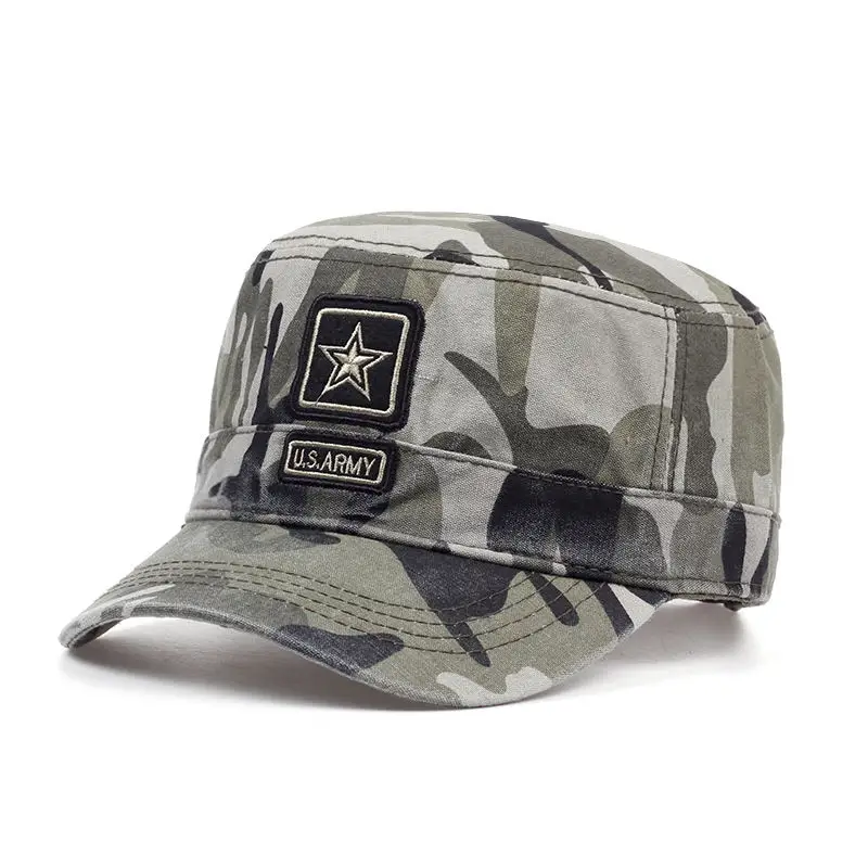 Camouflage Новинка, брендовая хлопковая камуфляжная бейсболка для мужчин и женщин, камуфляжная кепка для ВВС США, армейская Кепка с вышивкой, регулируемая тактическая Кепка - Цвет: Camouflage