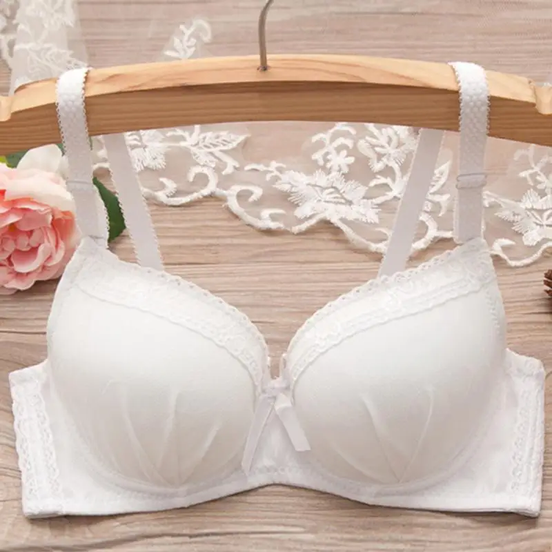 Для женщин девочек кружева регулируемый ремень бюстгальтер тонкий сексуальный