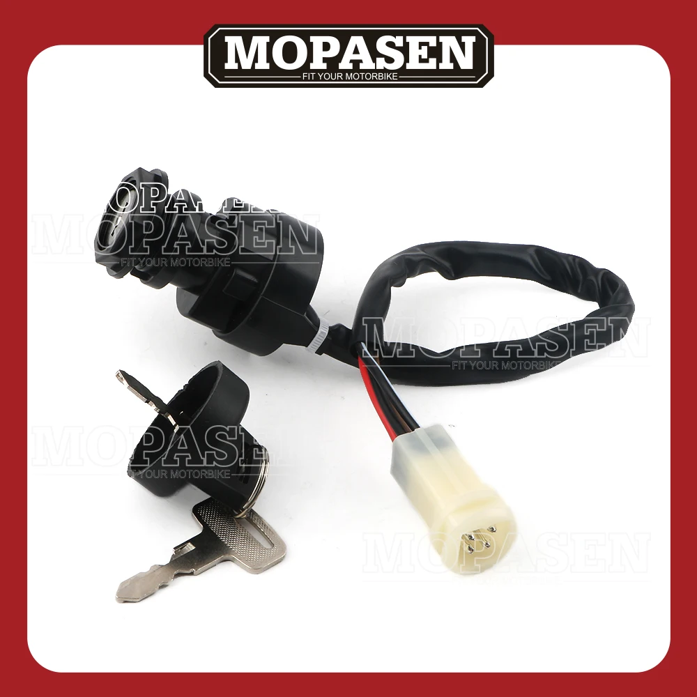 

Универсальный переключатель ключа зажигания подходит для Warrior 350 YFM350 1987 88 89 90 91 92 93 94 1995 аксессуары для двигателя Запчасти Бесплатная доставк...