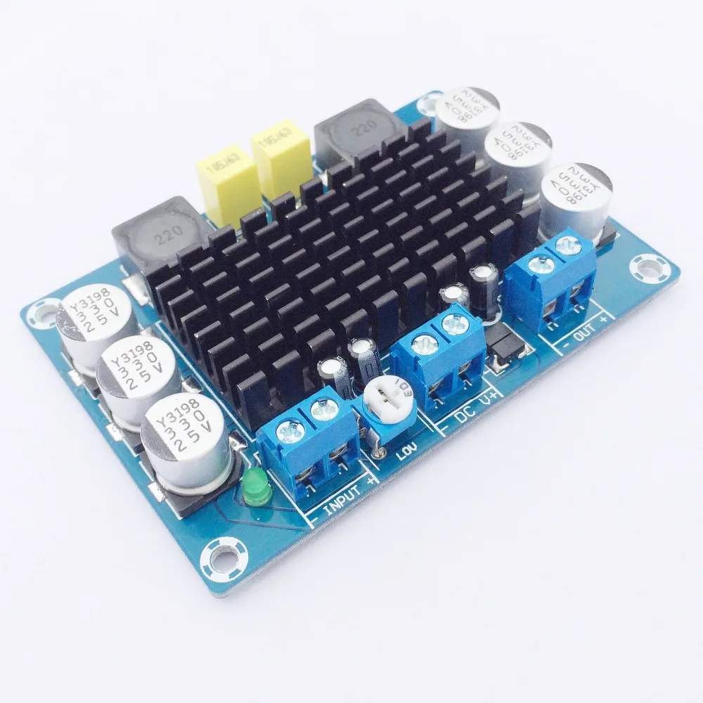 

TPA3116D2 Chip DC12-24V 100W Mono digital amplifier board 55 * 80 * 1.6MM
