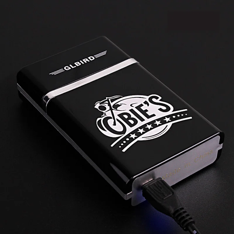 (8 сигарет) новинка электронная USB-сигарета чехол зажигалки Зарядка Электрический
