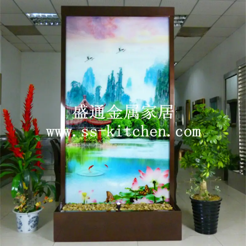 94 &quotПол окрашивание воды особенности/фэн шуй колесо/украшение дома/разделители