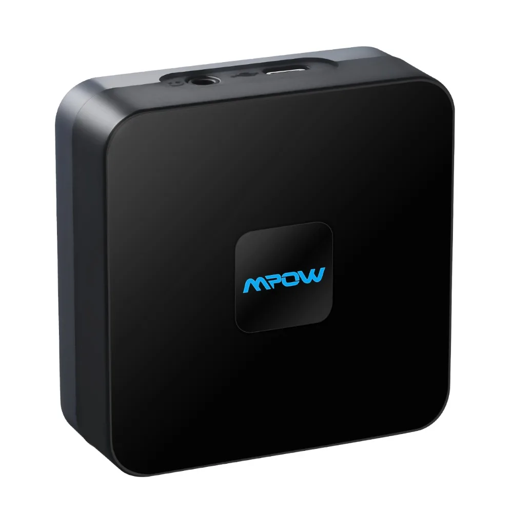 Беспроводной аудиоадаптер Mpow BH070 приемник Bluetooth 4 1 время работы 15 часов порт 3 5