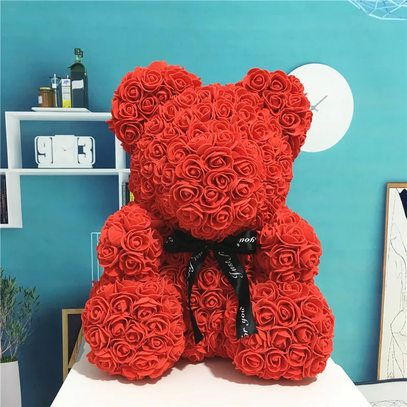 Романтическая Подарочная коробка на День Св. Валентина медведь из полиэтилена
