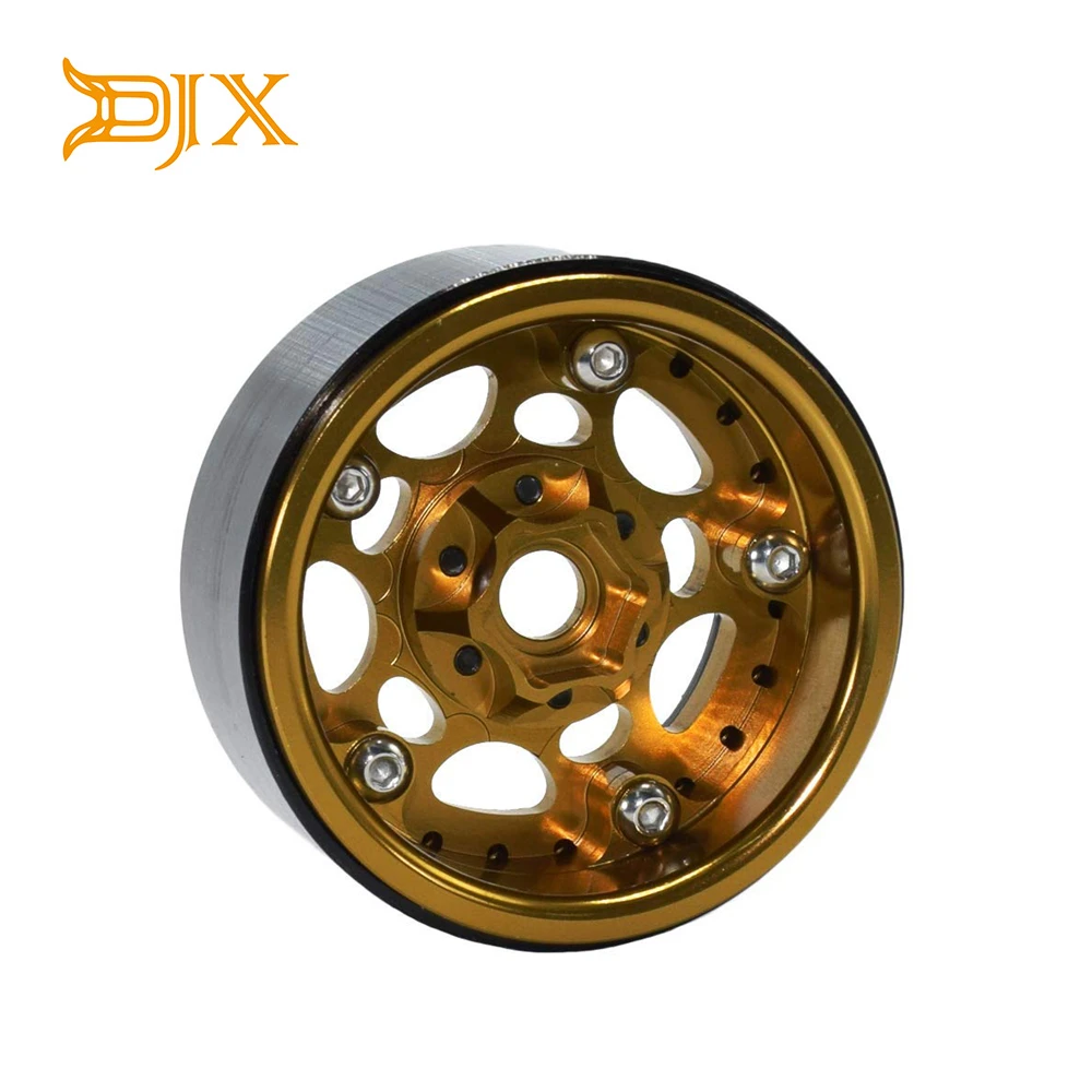4 шт. 1 9 дюйма колесные диски Beadlock для 1/10 RC Crawler Traxxas TRX Axial SCX10 CC01 RC4WD (Бронзовый +