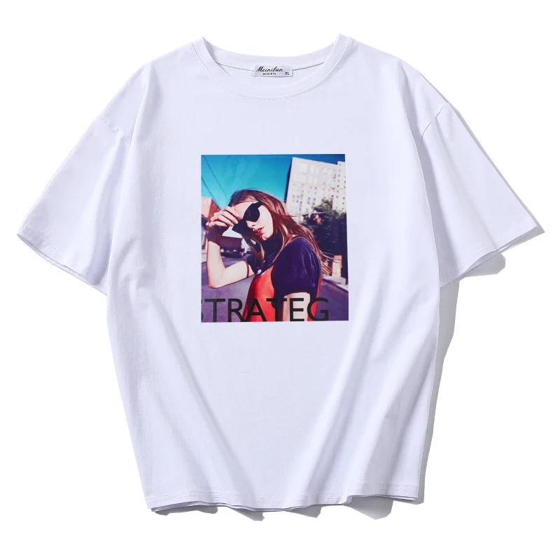 Новинка 2019 летние женские топы футболки с длинным рукавом Повседневная Туника