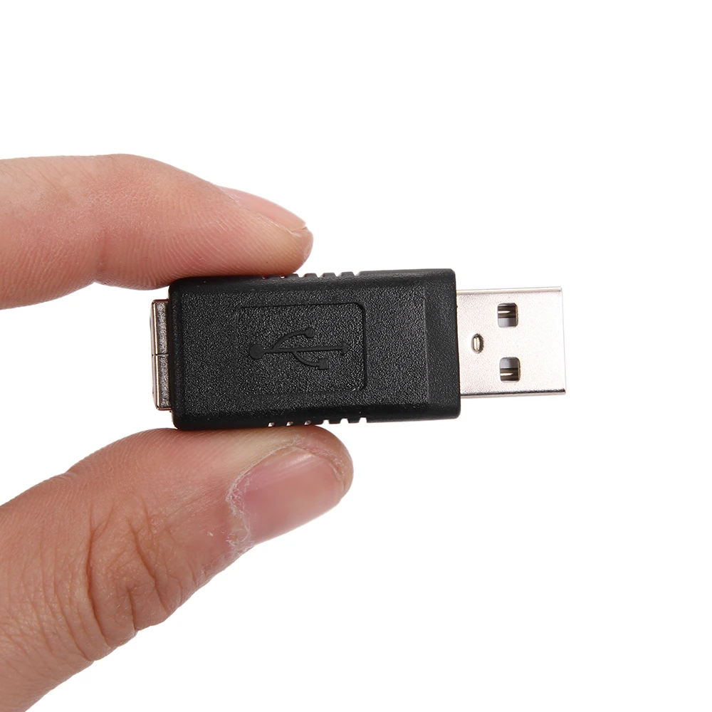 Новое поступление USB 2,0 Тип A мама-Тип B папа принтер сканер адаптер конвертер Разъем никелированный адаптер Электроника