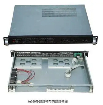 

1U360 Chassis 360MM Long 1U Industrial Control Cabinet Monitoring Cabinet