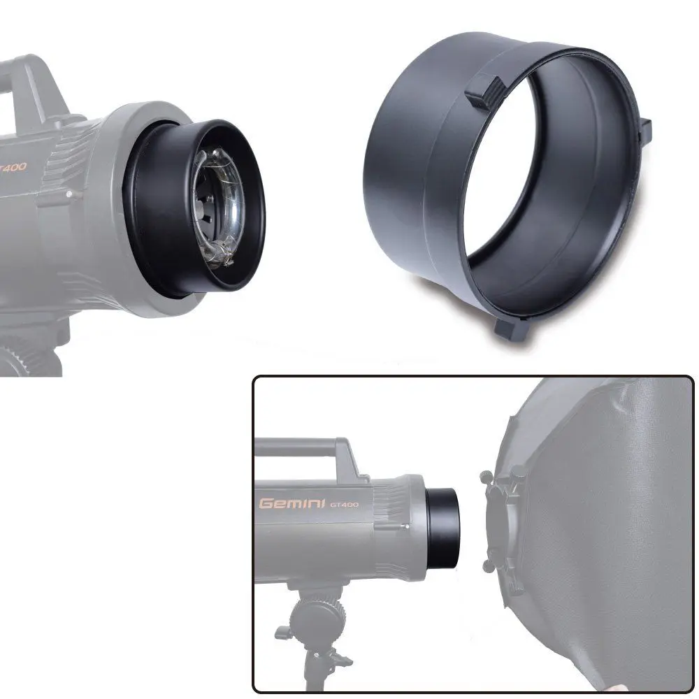 Bowens крепится к универсальному креплению Speedring кольцевой адаптер для