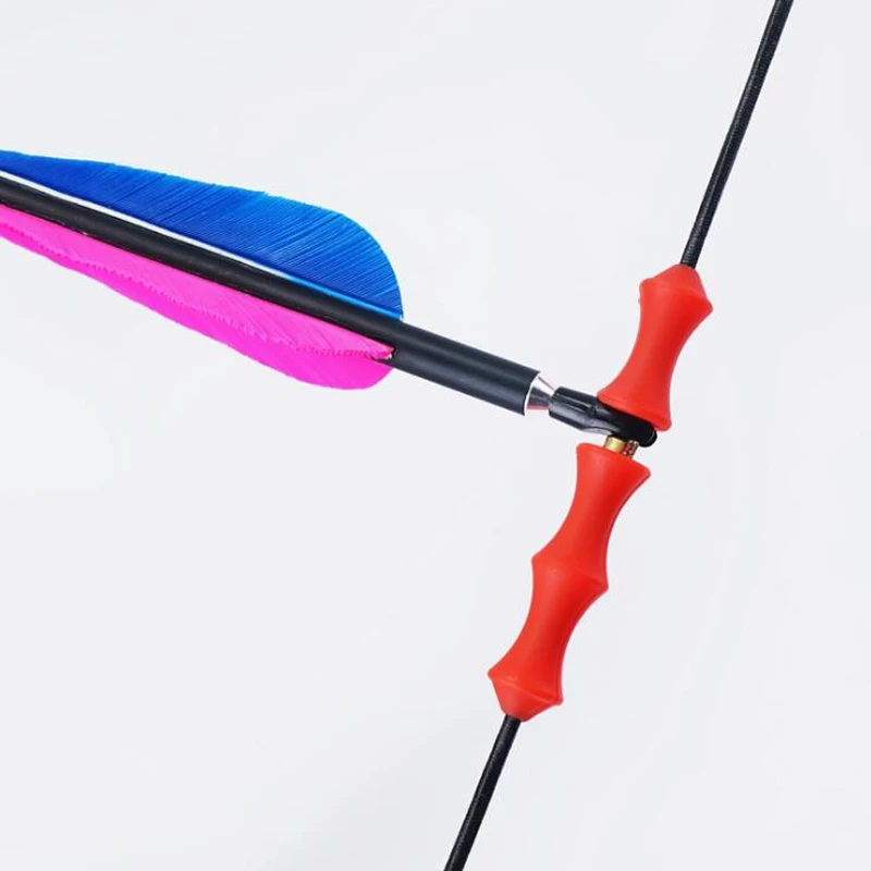 1 комплект Стрельба Из Лука силиконовый палец цель изогнутый Bowstring Saver мягкий