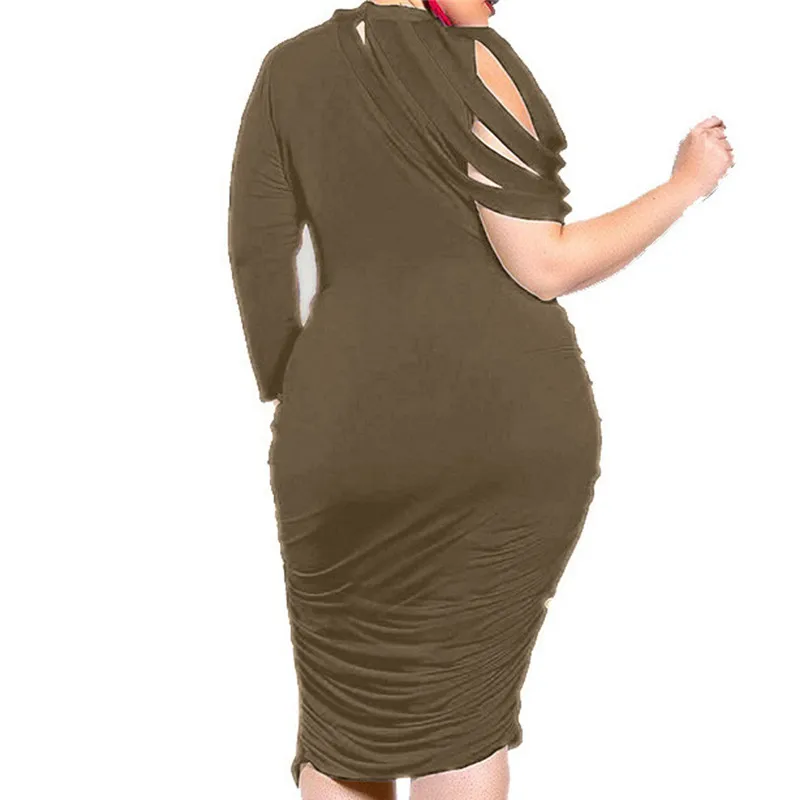 Женское плиссированное платье с открытыми плечами Boho Повседневное миди большого