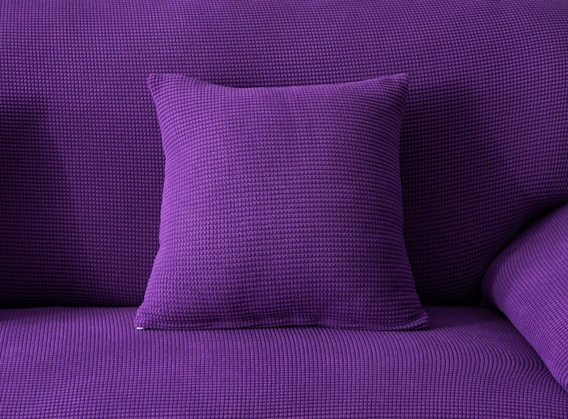 Purple/gray/white/black Solid Color Elastic Spandex Sofa Cover Universal Solid Color Stretch Couch Slipcover Funda Sofa