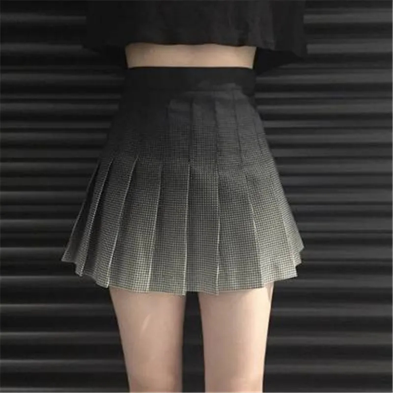 Женская быстросохнущая Спортивная юбка штаны Skort для бадминтона плиссированные