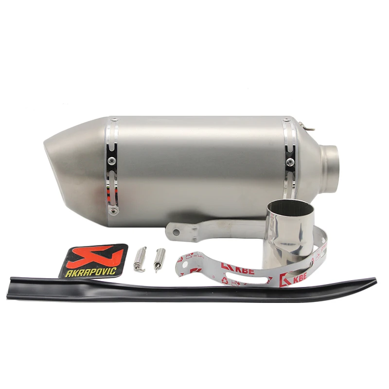 ZS MOTOS 51mm Ak Motorcycle Exhaust Modified Scooter Muffle With DB Killer For Motocross Dirt Bike Cross ATV | Автомобили и