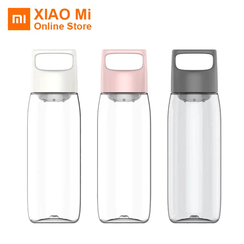 Xiaomi Fun Home портативная чашка бутылка для питья 550 мл съедобная силиконовая Взрывозащищенная высокая температура безопасность для офиса D5