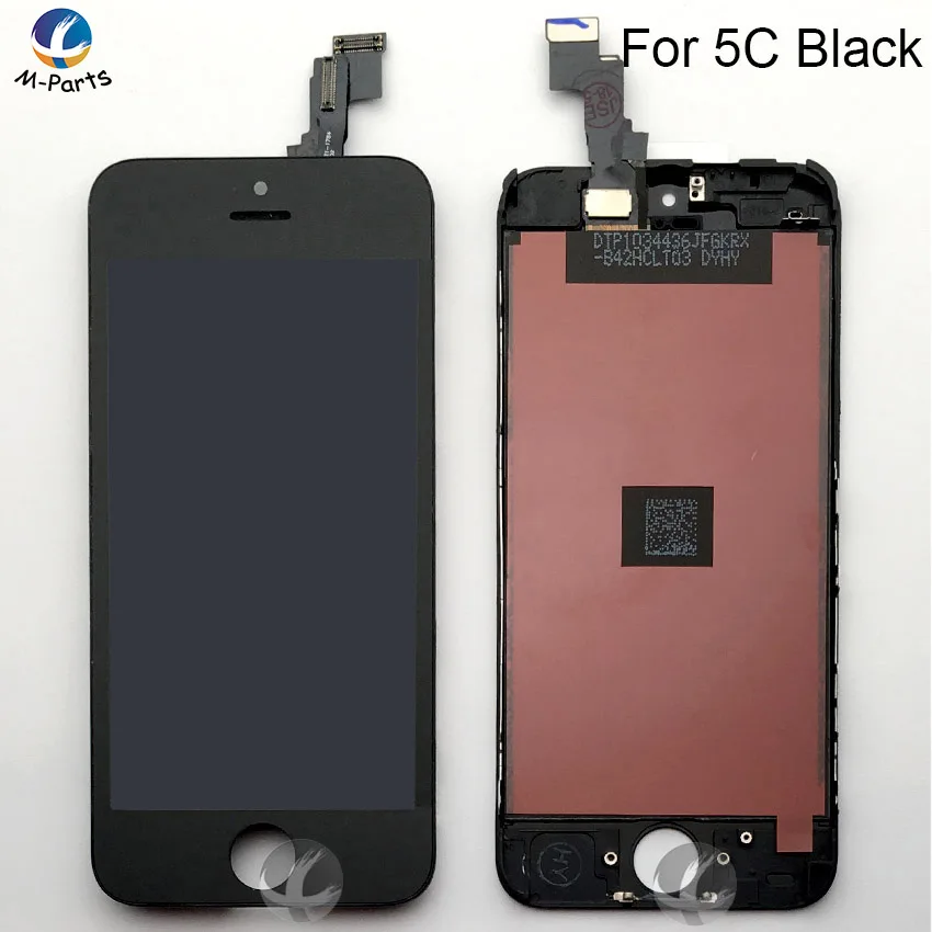 AAA +++ качественный черный/белый ЖК сенсорный экран дигитайзер в сборе для iPhone 5 5S 5C