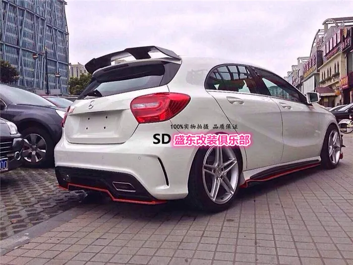 Подходит для Mercedes Benz A ROWEN W176 A180 200 250 260 A45 модифицированный задний спойлер из