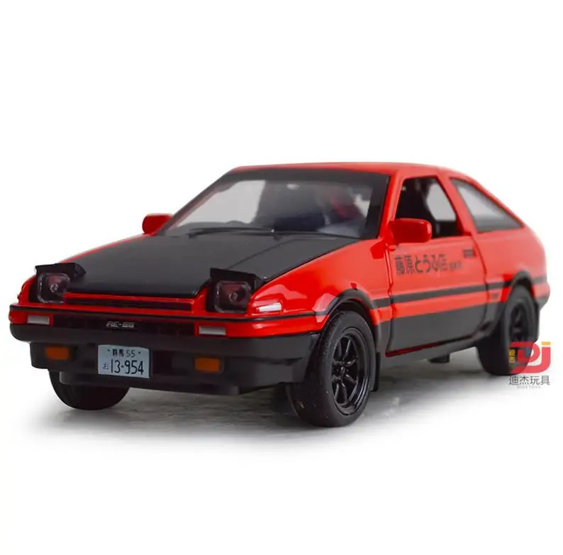 1:32 тойота AE86 сплав потяните назад автомобильная игрушка diecasts металлическая