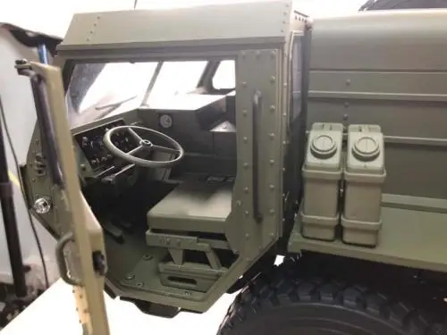 1/12 RC Военный Грузовик Металл 8*8 Chasis модель радио серводвигатель с светодиодный звуковая система набор TH05144
