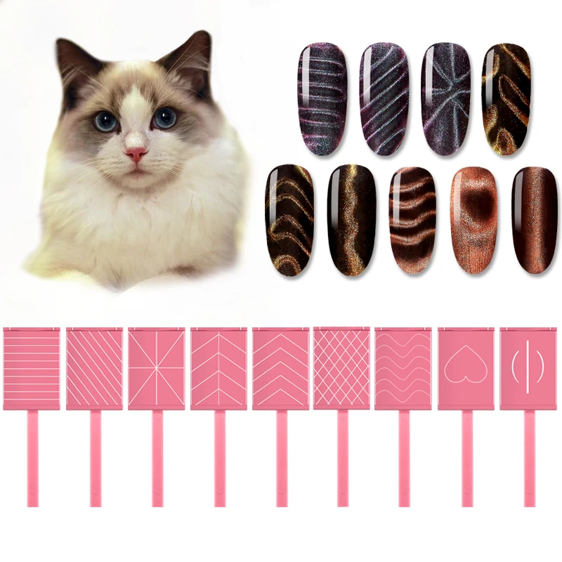 1 шт. магнитная палочка для дизайна ногтей Магнитный УФ гель рисования инструмент