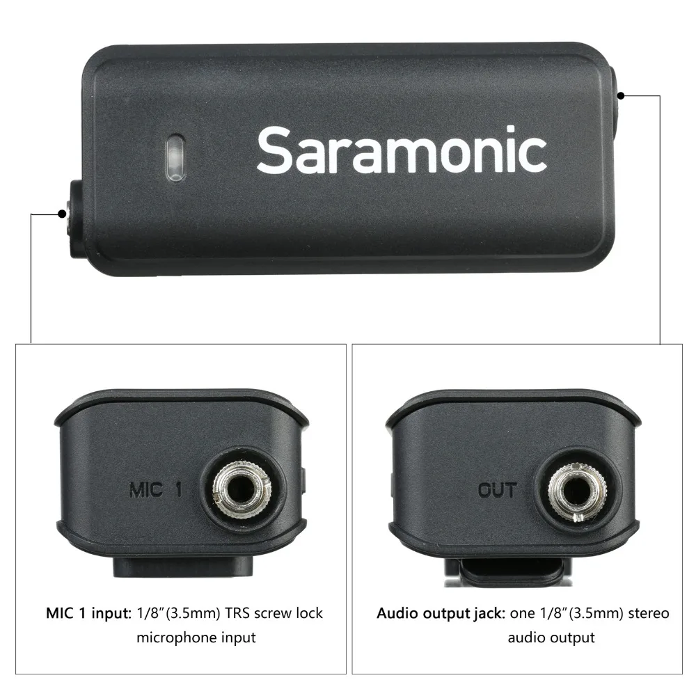 Микрофон Saramonic LavMic высококачественный петличный микрофон с 2 канальным