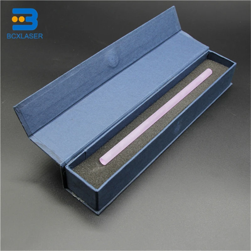 

various size top quality laser crystal glass rod ND YAG laser crystal rod with chinese factory price