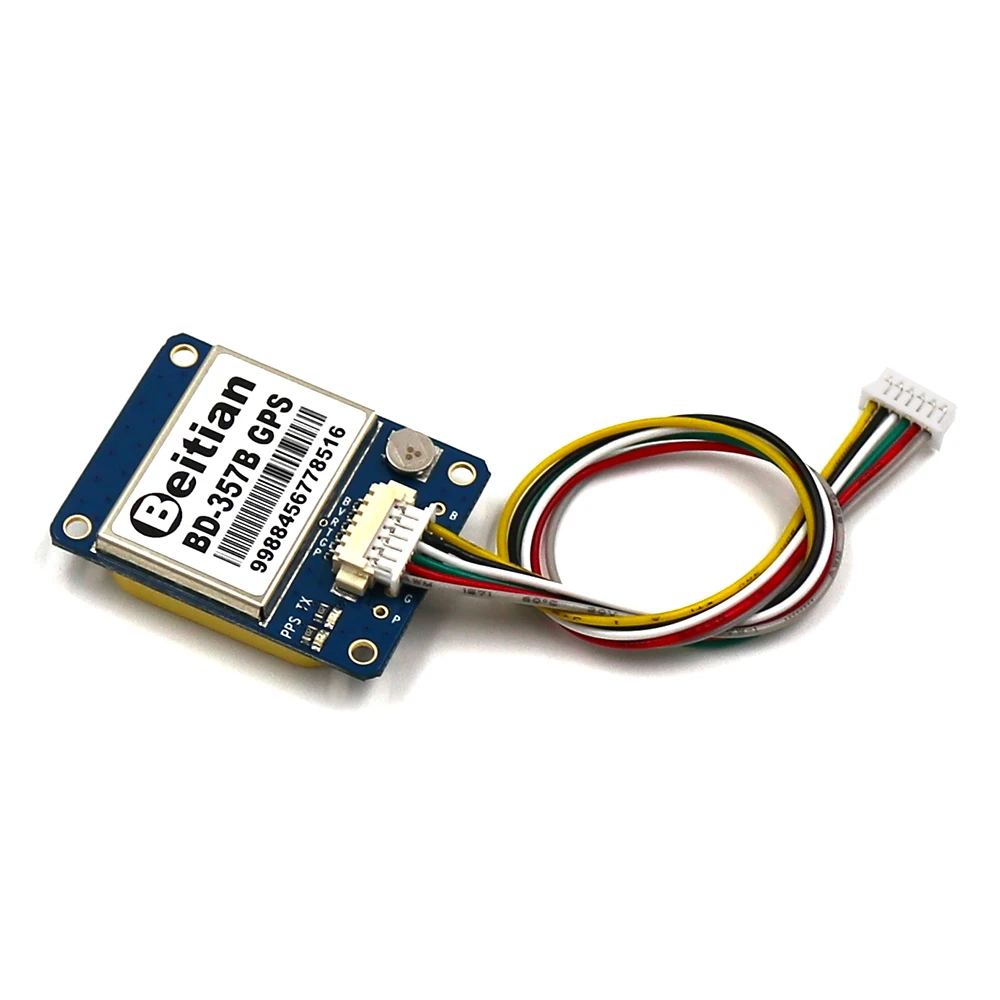 BEITIAN IPC gps + BDS модуль RS232 9600bps 4 м Вспышка 1 Гц 25 мм 6 контактов разъем 5 0 в BD 357B|Приемник