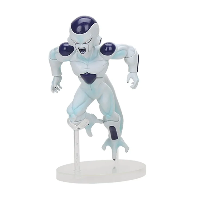 10-21 см DXF Dragon Ball Z морозильная камера ПВХ Фигурки Супер Саян Гоку против Фриза Драконий жемчуг Кай Фигурки Коллекция Модель Куклы