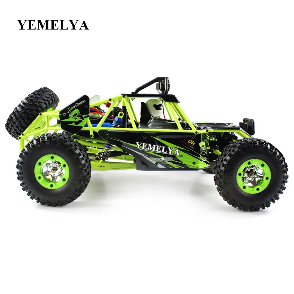 12428 автомобиль 1/12 Масштаб 2,4 г Электрический 4WD автомобиль с дистанционным управлением 50 км/ч высокая скорость скалолазание автомобиль скалолазание гоночный автомобиль