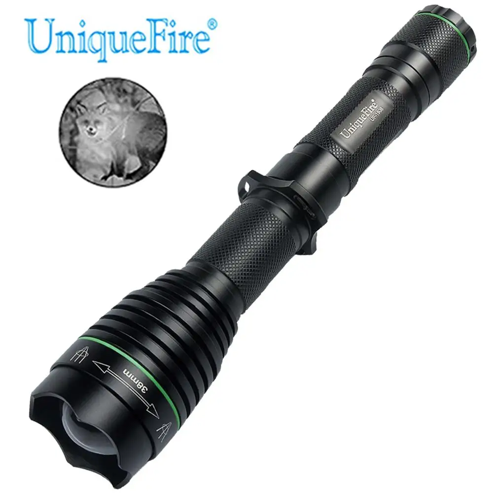UniqueFire Lampe Torche UF-1508-940 38mm Lens LED Flashlight (Fill Light For Night Vision Device) Waterproof Invisible Torch | Освещение