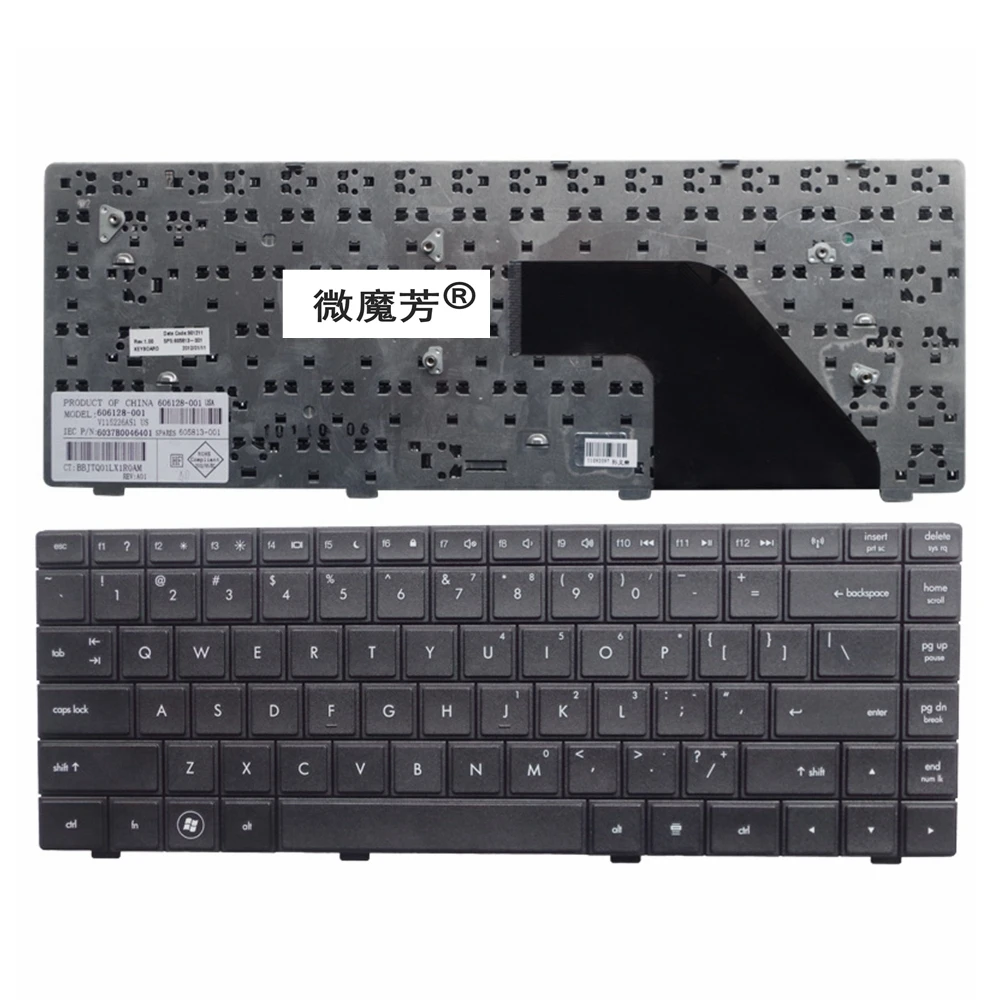Черная новая английская клавиатура для ноутбука HP CQ320 CQ321 CQ325 CQ326 CQ420 CQ421
