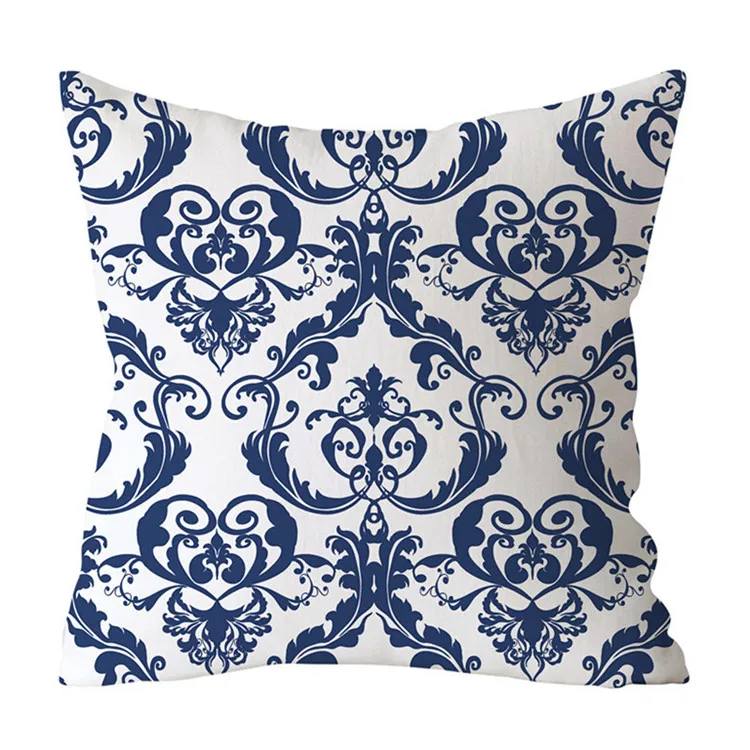 Home Decor геометрический бархат Чехлы 45x45 см темно-Boho Цветок шевронная точка наволочка Спальня Подушка для украшения дивана случае - Цвет: I