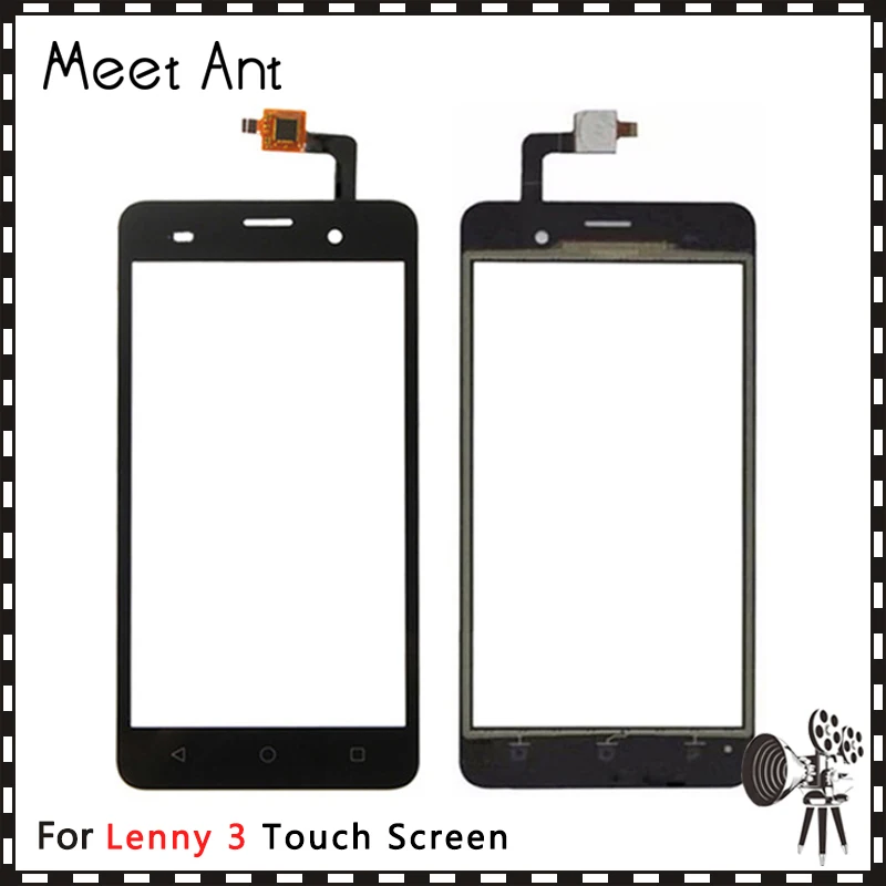 Сменный сенсорный экран для Wiko Lenny 1 / 2 3 4 внешнее стекло панель