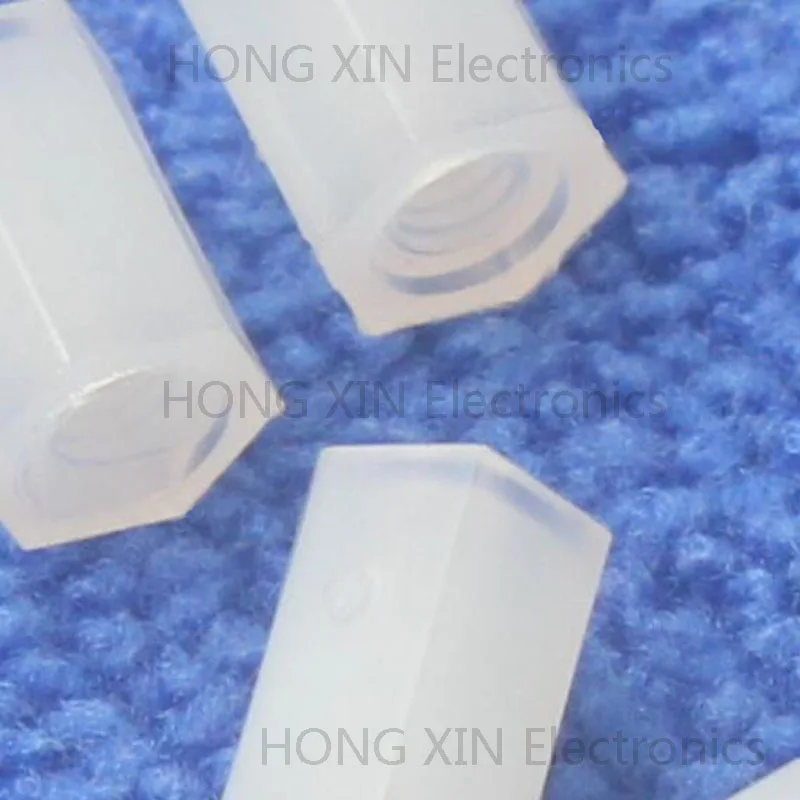 M2 * 5 1 шт Белый Нейлоновый противостоящий прокладка Стандартный гнездовой мм