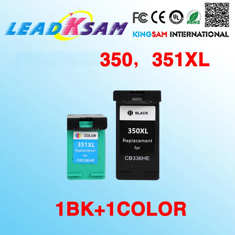 Чернильный картридж 2x совместимый с hp350 350XL 351XL 350 351 Deskjet D4260 4260 D4360 C4200 C4480 C4280 C4400 C4580